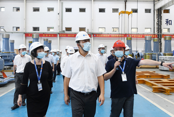 杭州市副市长柯吉欣一行调研Z6尊龙股份