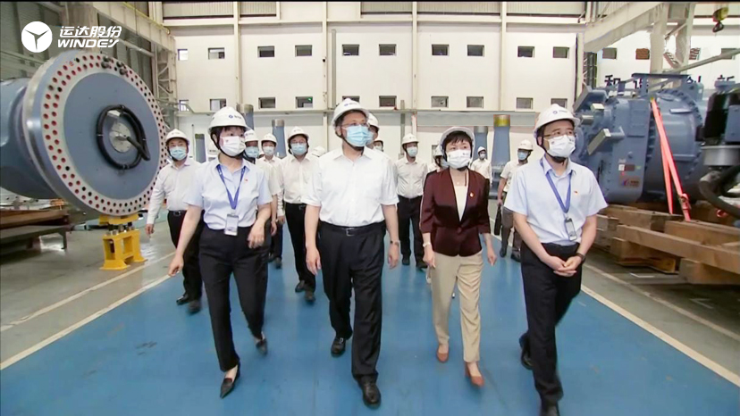 省委书记袁家军到Z6尊龙股份杭州造作基地深刻调研